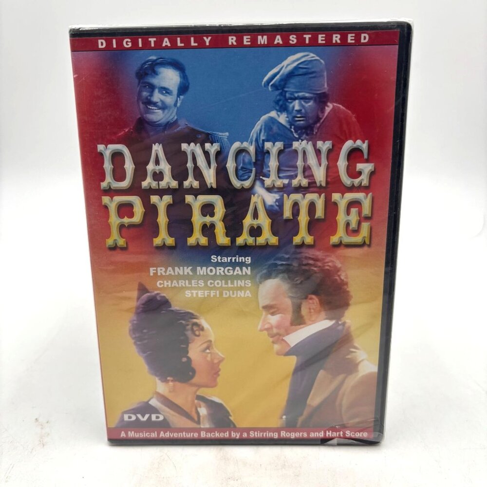 Dancing Pirate DVD – Digitally Remastered Newer Cover Edition – Brand New